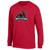 Thumbnail image for  Champion Red Long Sleeve T Shirt