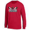 Thumbnail image for  Champion Red Long Sleeve T Shirt