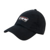 Thumbnail image for  Black Unstructured Adjustable Low Profile Hat