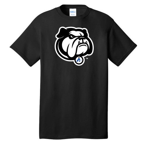  Extended Black T Shirt - Bulldog Mark