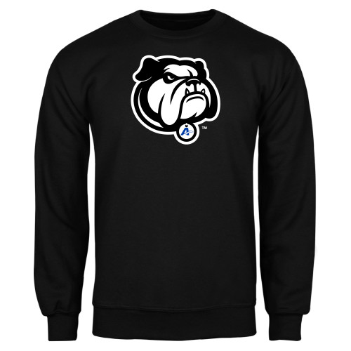  Black Fleece Crew - Bulldog Mark
