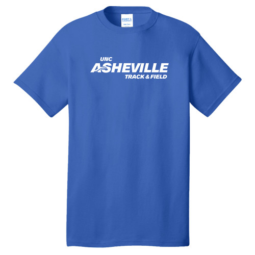  Extended Royal T Shirt - UNC Asheville Track and Field