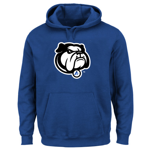  Extended Royal Hoodie - Bulldog Mark