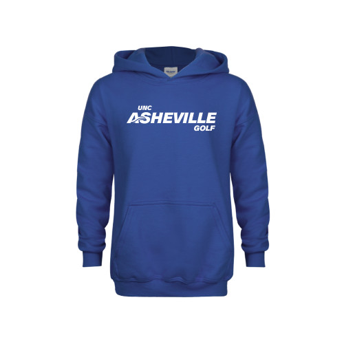  Youth Royal Fleece Hoodie - UNC Asheville Golf