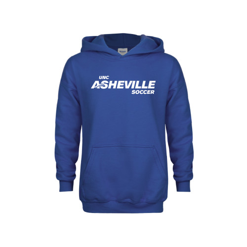  Youth Royal Fleece Hoodie - UNC Asheville Soccer