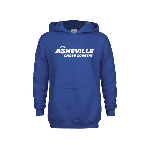  Youth Royal Fleece Hoodie - UNC Asheville Cross Country