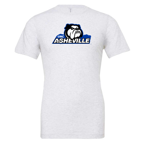  Bella + Canvas Ash Grey Jersey Cotton T Shirt - UNC Asheville Primary Mark