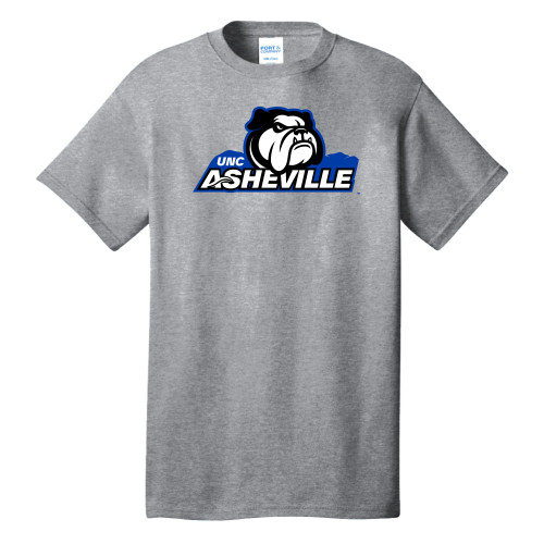  Extended Athletic Heather T Shirt - UNC Asheville Primary Mark