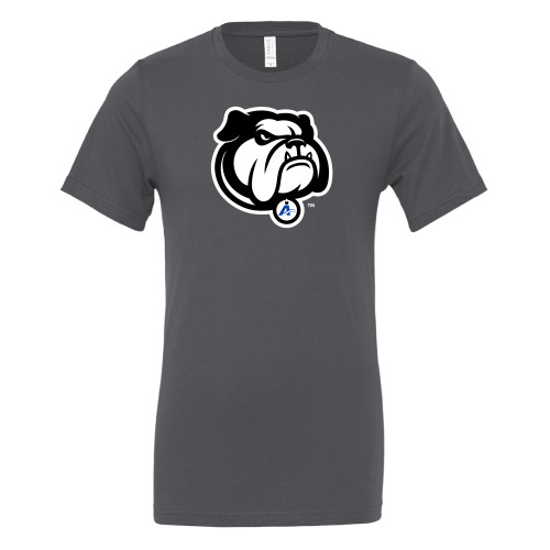  Bella + Canvas Asphalt Jersey Cotton T Shirt - Bulldog Mark