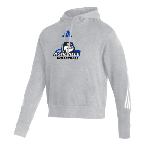  Adidas Medium Grey Heather Pullover Hood - ADIDAS - UNC Asheville Volleyball Mascot