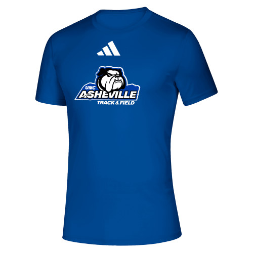  Adidas Royal Creator Performance Tee - ADIDAS - UNC Asheville Track and Field Mascot