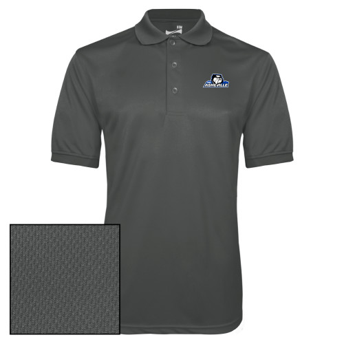  Charcoal Dry Mesh Polo - UNC Asheville Primary Mark