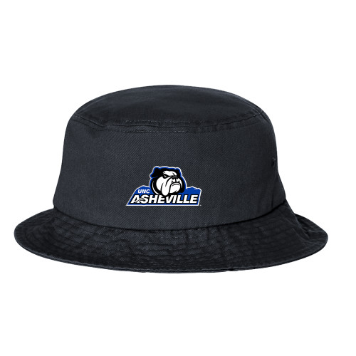  Sportsman Black Bucket Hat - UNC Asheville Primary Mark