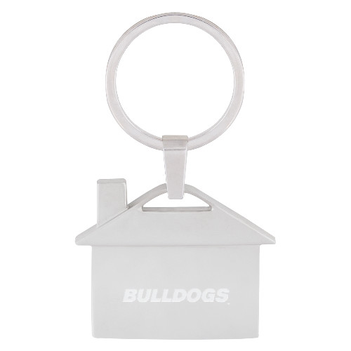  Silver Home Sweet Home Key Holder - Bulldogs wordmark Engraved