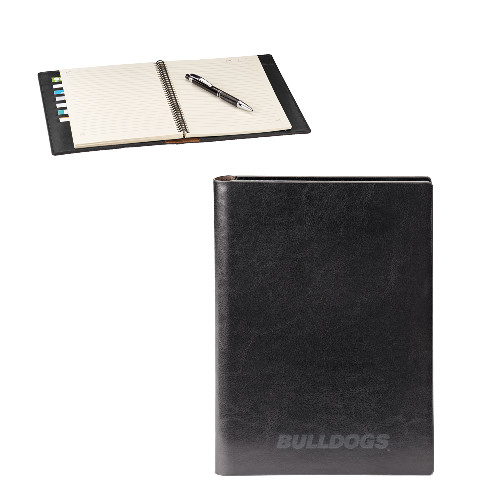  Fabrizio Black Portfolio - Bulldogs wordmark Engraved