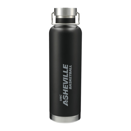  Thor Copper Vacuum Insulated Black Bottle 32oz - UNC Asheville Basketball Engraved