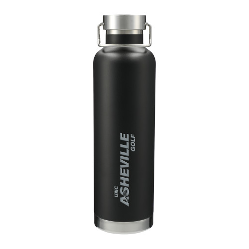  Thor Copper Vacuum Insulated Black Bottle 32oz - UNC Asheville Golf Engraved