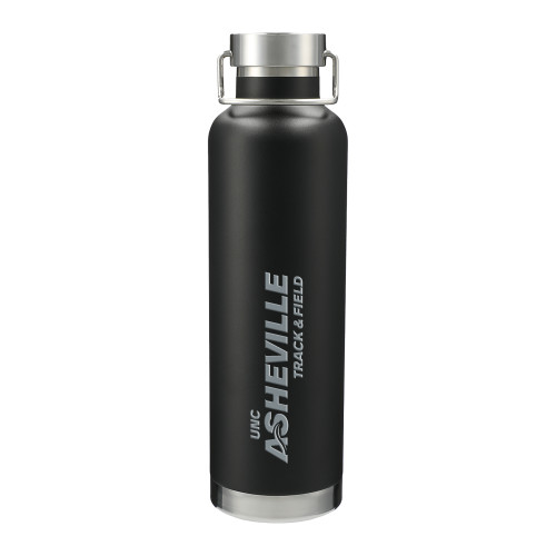  Thor Copper Vacuum Insulated Black Bottle 32oz - UNC Asheville Track and Field Engraved