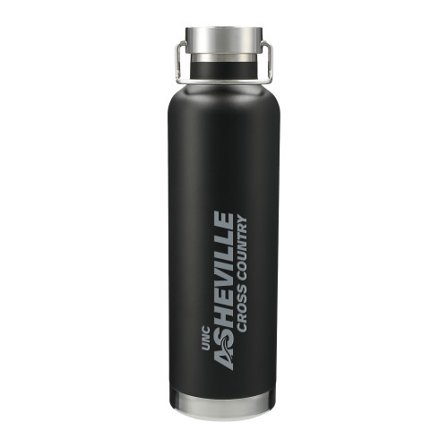  Thor Copper Vacuum Insulated Black Bottle 32oz - UNC Asheville Cross CountryEngraved