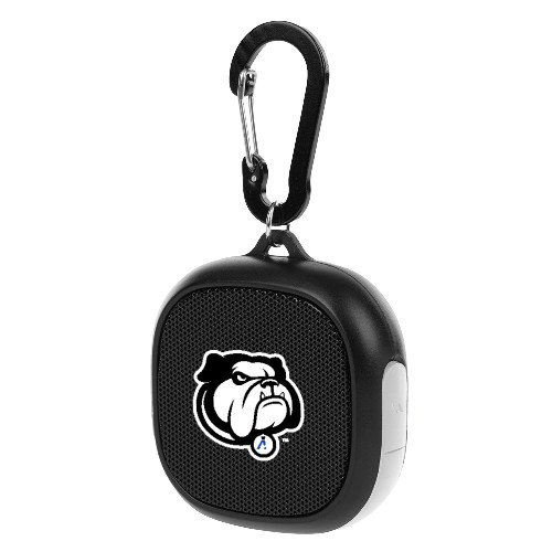  Black/White Waterproof Speaker w/ Carabiner - Bulldog Mark