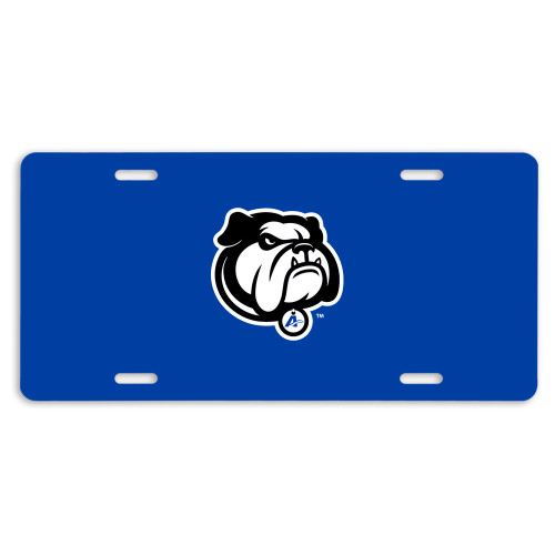  License Plate - Bulldog Mark