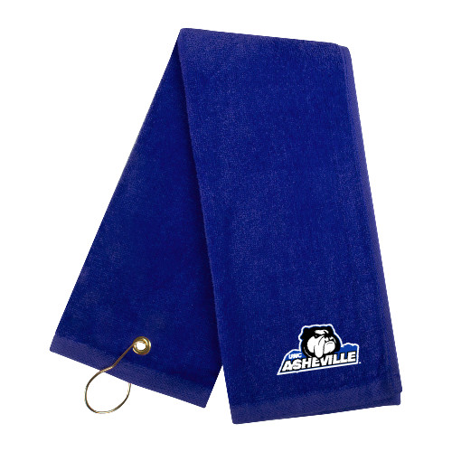  Royal Golf Towel - UNC Asheville Primary Mark