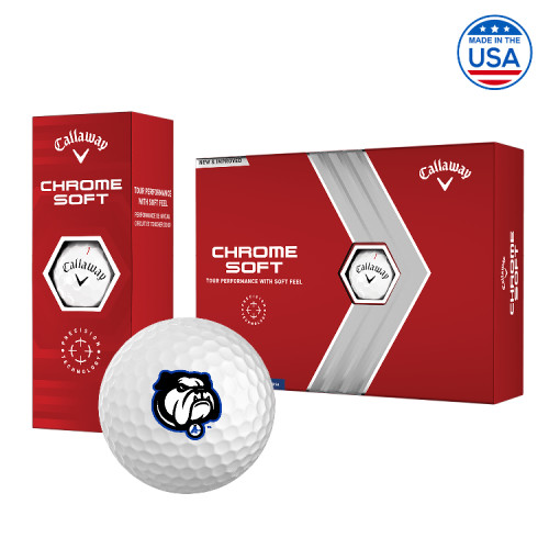  Callaway Chrome Soft Golf Balls 12/pkg - Bulldog Mark