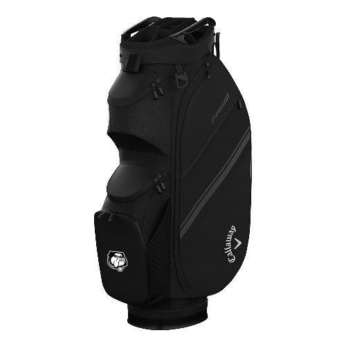  Callaway Chase 14 Black Cart Golf Bag - Bulldog Mark