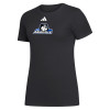 Thumbnail image for  Adidas Womens Black Fresh Tee
