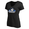Thumbnail image for  Womens Plus Black V Neck T Shirt