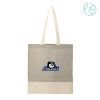 Thumbnail image for  Split Recycled Grey Cotton Twill Convention Tote