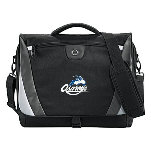  Black/Grey Slope Computer Messenger Bag