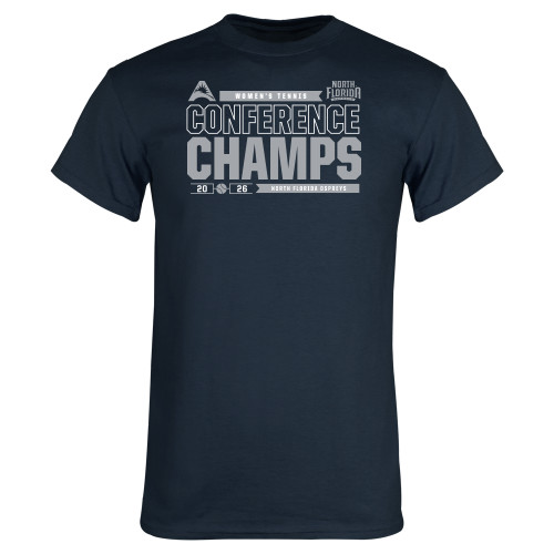  Navy T Shirt - 2026 Womens Tennis Conference Champs