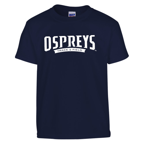 Youth Navy T Shirt - Ospreys Track and Field