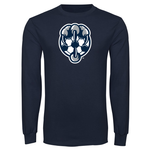North Florida Navy Long Sleeve T Shirt