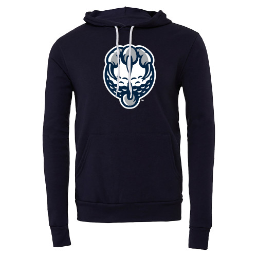  Bella + Canvas Navy Fleece Hood - UNF Golf Talon