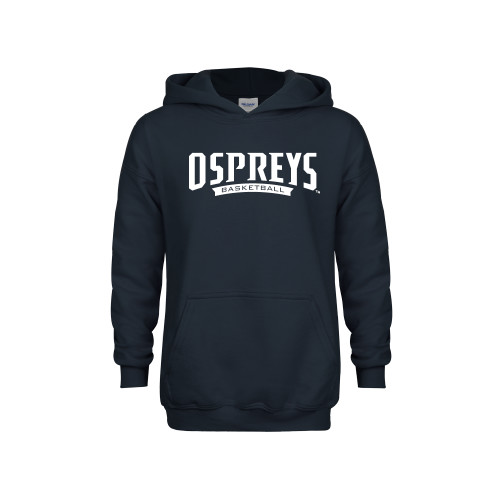  Youth Navy Fleece Hoodie - Ospreys Basketball