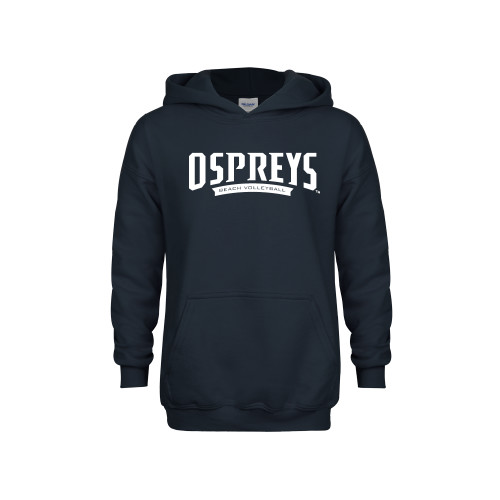  Youth Navy Fleece Hoodie - Ospreys Beach Volleyball