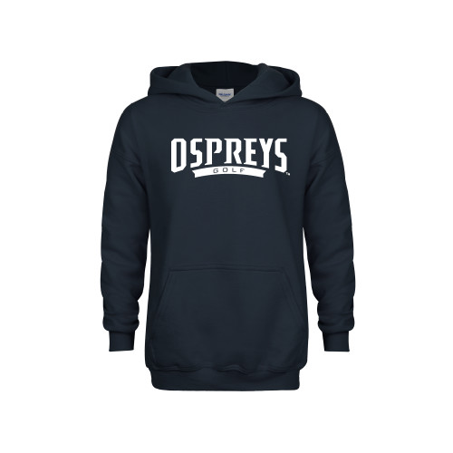  Youth Navy Fleece Hoodie - Ospreys Golf