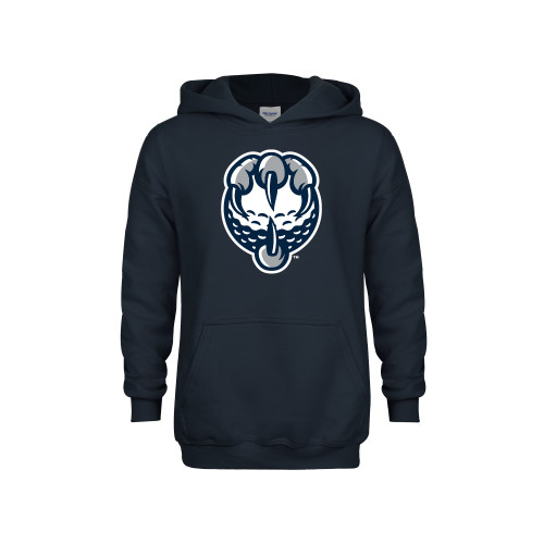  Youth Navy Fleece Hoodie - UNF Golf Talon