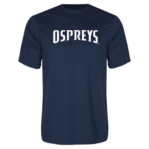  Navy Performance Tee - Ospreys Wordmark