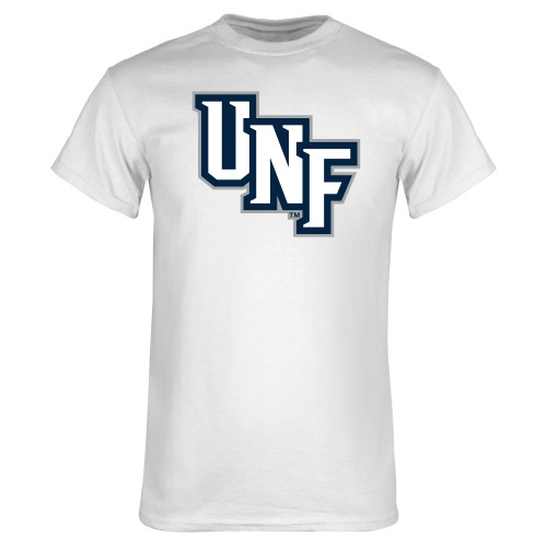 White T Shirt - Diagonal UNF Monogram