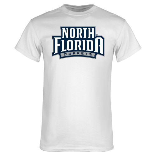  White T Shirt - UNF Primary Mark