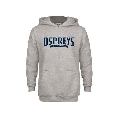 North Florida Youth Grey Fleece Hood
