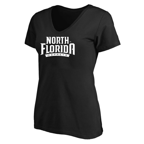 Main Image for  Womens Plus Black V Neck T Shirt