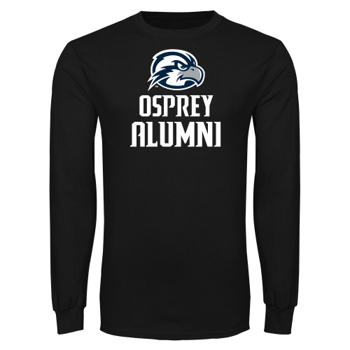  Black Long Sleeve T Shirt - Osprey Alumni