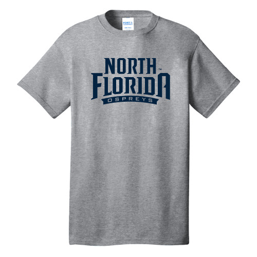  Extended Athletic Heather T Shirt - UNF Primary Mark