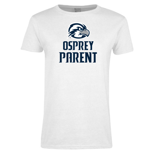 Womens White Short Sleeve Tee - Osprey Parent