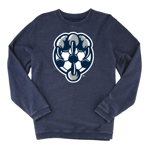  Boxercraft Womens Navy Corded Crew - UNF Soccer Talon
