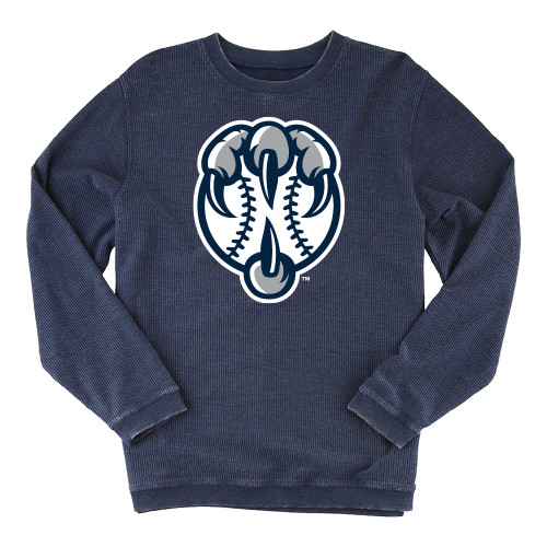  Boxercraft Womens Navy Corded Crew - UNF Baseball Talon